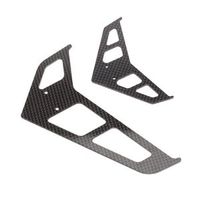 Stab/Fin set, carbon fiber (BLH4530C)