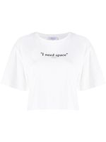 Off-White t-shirt en coton à slogan imprimé - Blanc - thumbnail