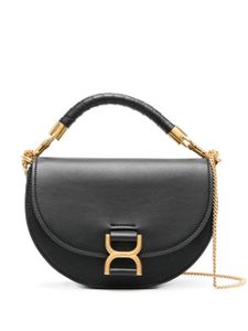 Chloé sac à bandoulière Marcie en cuir - Noir