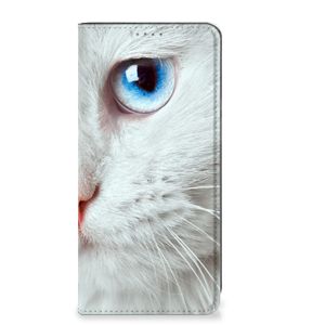 Google Pixel 7 Pro Hoesje maken Witte Kat