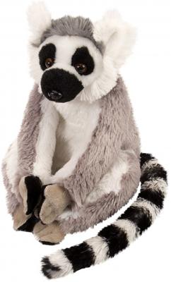 Wild Republic knuffel ringstaartje junior 20 cm pluche grijs Wild Republic knuffel ringstaartje junior 20 cm pluche grijs