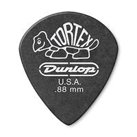 Jim Dunlop 482P.88 Tortex Jazz Player Pack - Pitch Black (Pack van 12)