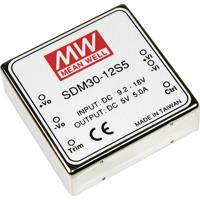 Mean Well SDM30-48S3 DC/DC-converter 16.5 W Aantal uitgangen: 1 x Inhoud 1 stuk(s) - thumbnail