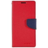 Mercury Goospery Fancy Diary Samsung Galaxy S23+ 5G Portemonnee Hoesje - Rood