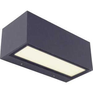 Lutec GEMINI 5189112118 LED-buitenlamp (wand) 20 W Antraciet