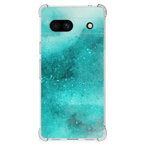 Back Cover Google Pixel 7A Painting Blue