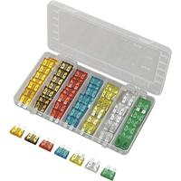 TRU Components 1572249 standaard platte zekering 5 A, 7,5 A, 10 A, 15 A, 20 A, 25 A, 30 A, 70 delen