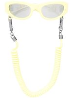 Dolce & Gabbana Eyewear lunettes de soleil teintées à monture carrée - Jaune