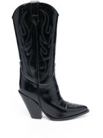 Sonora bottines Santa Fe 110 mm d'inspiration western - Noir