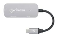 Manhattan USB-C auf HDMI 3-in-1 Docking-Konverter USB-C dockingstation Geschikt voor merk (dockingstation): Universeel USB-C Power Delivery - thumbnail