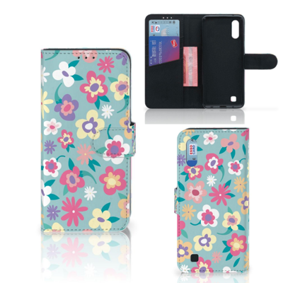 Samsung Galaxy M10 Hoesje Flower Power Samsung Galaxy M10 Hoesje Flower Power