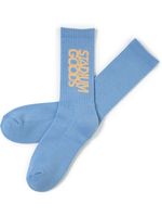 STADIUM GOODS® chaussettes à logo brodé - Bleu