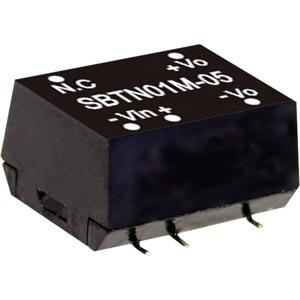 Mean Well SBTN01L-15 DC/DC-convertermodule 67 mA 1 W Aantal uitgangen: 1 x Inhoud 1 stuk(s)