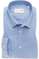 Blue Crane Slim Fit Overhemd lichtblauw, Effen