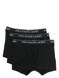 Polo Ralph Lauren lot de trois boxers à taille à logo - Noir