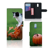 Nokia 2.3 Telefoonhoesje met Pasjes Kitten