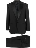 Corneliani costume à simple boutonnage - Noir