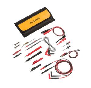 Fluke TLK287 Veiligheidsmeetsnoerenset [Banaanstekker 4 mm, Testpunt - Banaanstekker 4 mm] Rood, Zwart 1 stuk(s)