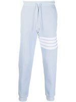 Thom Browne pantalon de jogging fuselé à détails 4 bandes signature - Bleu - thumbnail