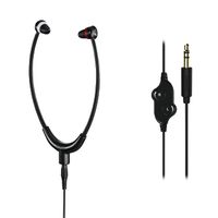 Thomson HED4408 Steto In Ear oordopjes Televisie Kabel Zwart Volumeregeling