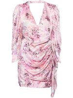 IRO robe courte Tirmina - Rose