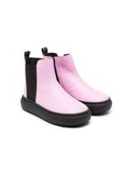 Emporio Armani Kids bottines à empiècements - Rose