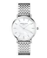 Rosefield Upper East Side Dames Horloge - Zilver Ø33mm - UEWS-U22