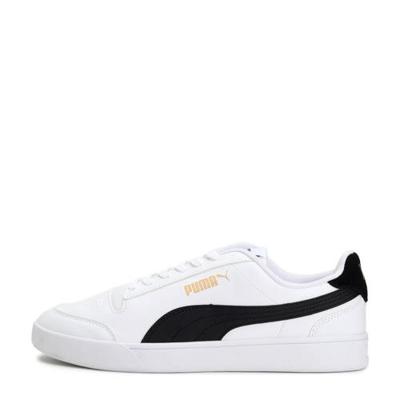 Puma Shuffle sneakers wit/zwart/goud Puma Shuffle sneakers wit/zwart/goud