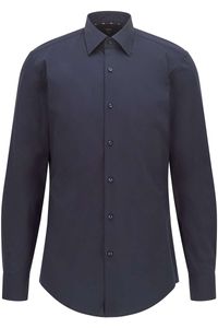 BOSS Slim Fit Overhemd ML6 (vanaf 68 CM) Marine