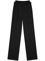 MM6 Maison Margiela pantalon de tailleur à design superposé - Noir