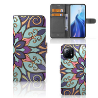 Xiaomi Mi 11 Hoesje Purple Flower - thumbnail