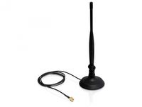 DeLOCK 88413 antenne, SMA WLAN met magnetische voet, 1m kabel