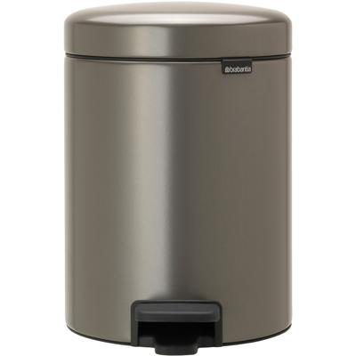 Brabantia NewIcon pedaalemmer 2 x 2 liter Platinum Brabantia NewIcon pedaalemmer 2 x 2 liter Platinum