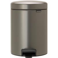 Brabantia NewIcon pedaalemmer 2 x 2 liter Platinum