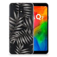 LG Q7 TPU Case Leaves Grey - thumbnail