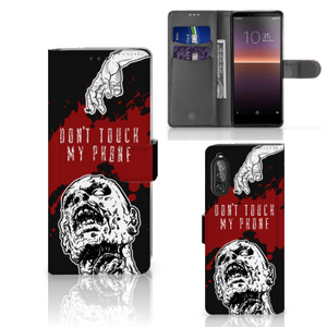 Sony Xperia 10 II Portemonnee Hoesje Zombie Blood