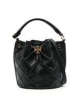 Tory Burch sac seau à coutures losanges - Noir - thumbnail