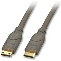 Lindy 2m HDMI CAT2 HDMI kabel HDMI Type C (Mini) Zwart - thumbnail