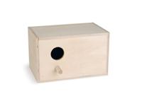 Broedkastje Gat Links - Vogelnest - Hout - 24,5x15,5x16 cm