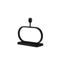 Light & Living Lampvoet Jamiro - Zwart - 37x13x29cm - Ovaal - Metaal - Lampvoeten voor tafellampen - Te combineren met lampenkap - Lamp - Verlichting