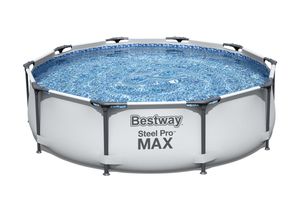 Bestway Zwembad steel pro max set rond 305 zwembad Incl. filterpomp (220-240V)