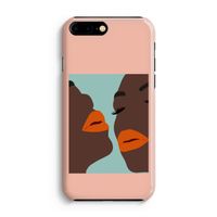 Orange lips: Volledig Geprint iPhone 7 Plus Hoesje - thumbnail