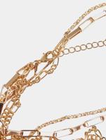 Urban Classics / Overige Coin Layering Necklace in goud