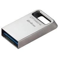 Kingston- Digital Media Product DTMC3G2/64GB 64GB DT MICRO USB 3.2 200MB/S METAL GEN 1