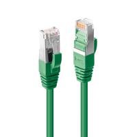 LINDY 47684 RJ45 Netwerkkabel, patchkabel CAT 6A S/FTP 15.00 m Groen 1 stuk(s)