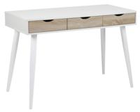 Bureau Nova MDF Wit/Naturel - Giga Living