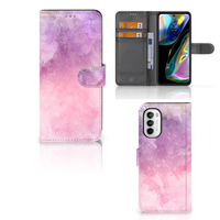 Hoesje Motorola Moto G52 | Moto G82 Pink Purple Paint