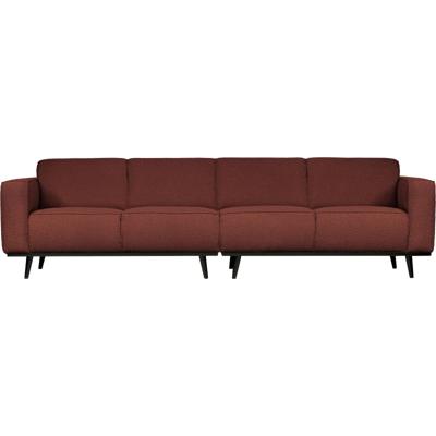 Statement 4-zits Bank 280 Cm Boucle Chestnut