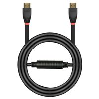 LINDY 41075 HDMI-kabel Aansluitkabel HDMI-A-stekker, HDMI-A-stekker 30.00 m Zwart 4K UHD - thumbnail