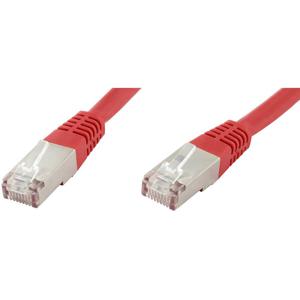 econ connect F6TP1RT RJ45 Netwerkkabel, patchkabel CAT 6 S/FTP 1.00 m Rood Pair afscherming 1 stuk(s)